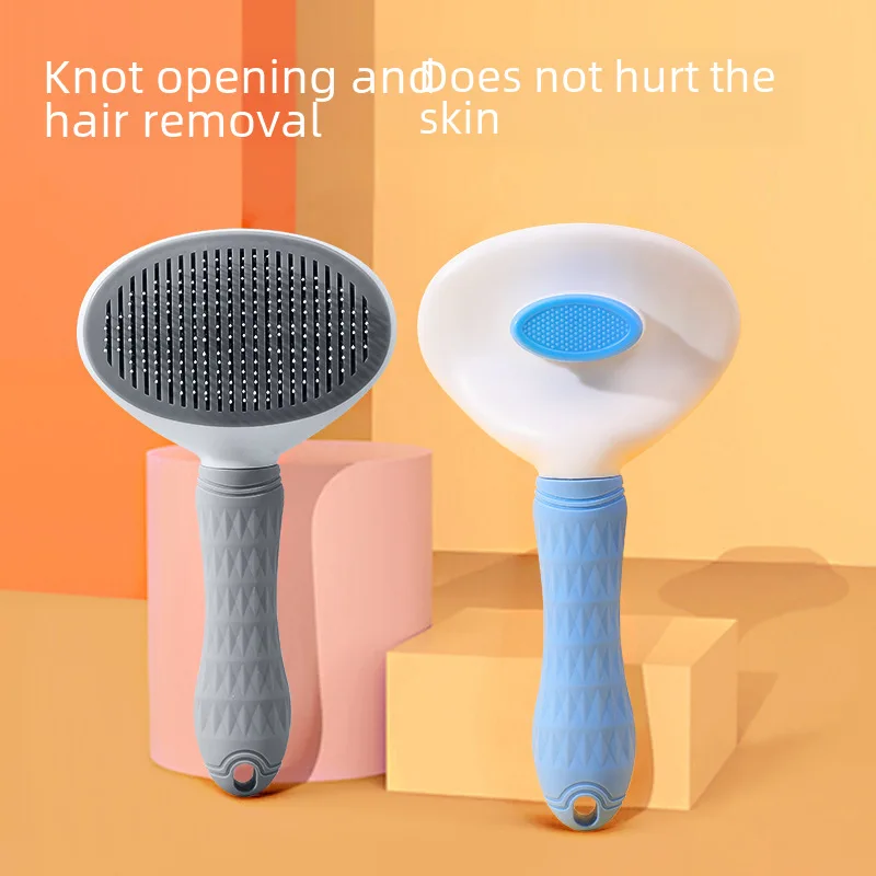 Factory direct one-click hair removal pet supplies comb hair removal cat comb automatic hair removal dog comb wholesale Knife