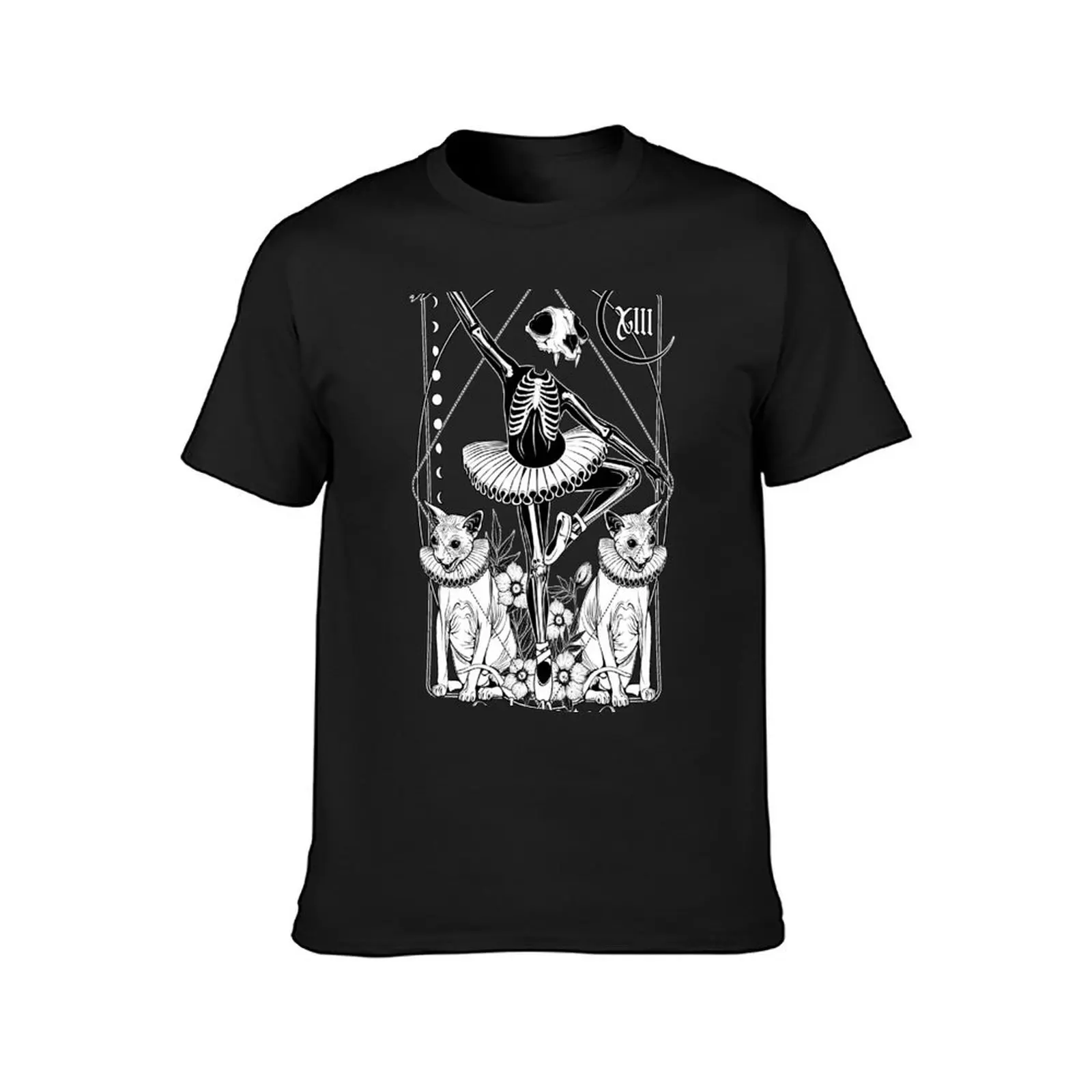 Le Mort - The Death Tarot Card T-Shirt tees for a boy quick-drying aesthetic clothes Short sleeve tee men