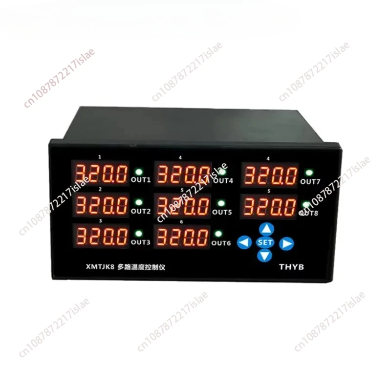 8-channel PID Temperature Controller, Multi-channel Temperature Control, Computer Monitoring Temperature Recording Curve Record