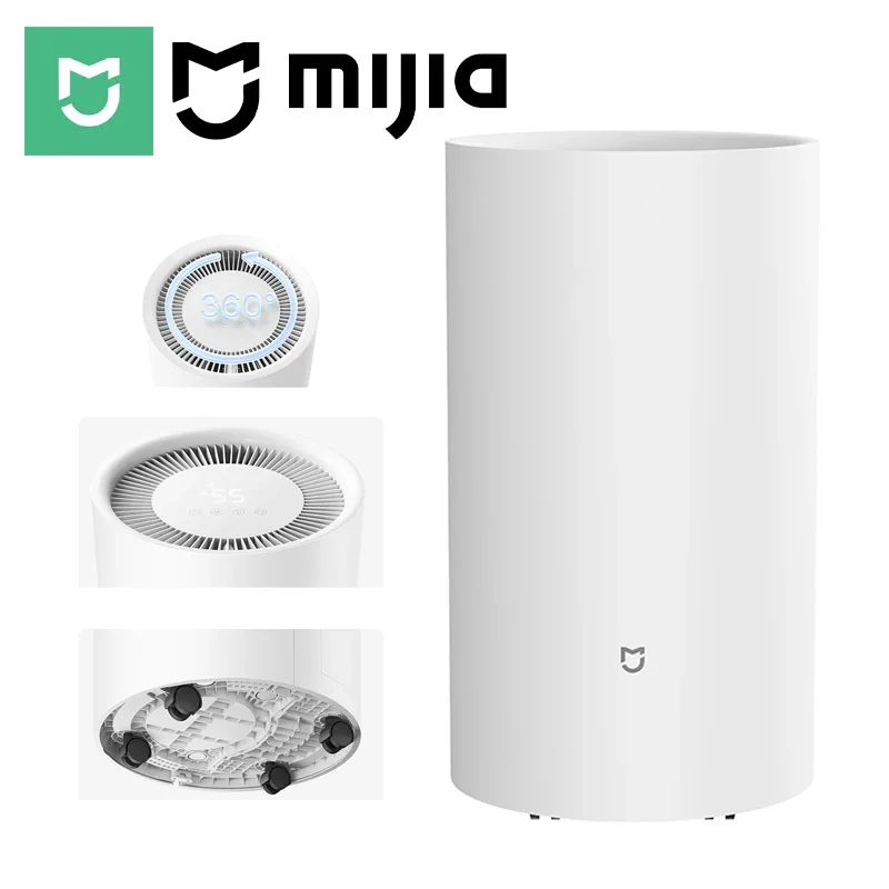 XIAOMI MIJIA Smart Dehumidifier 13L,Seven-fold Noise Reduction,For Home 13L/D Moisture Absorbent Air Dryer Dehumidifiers