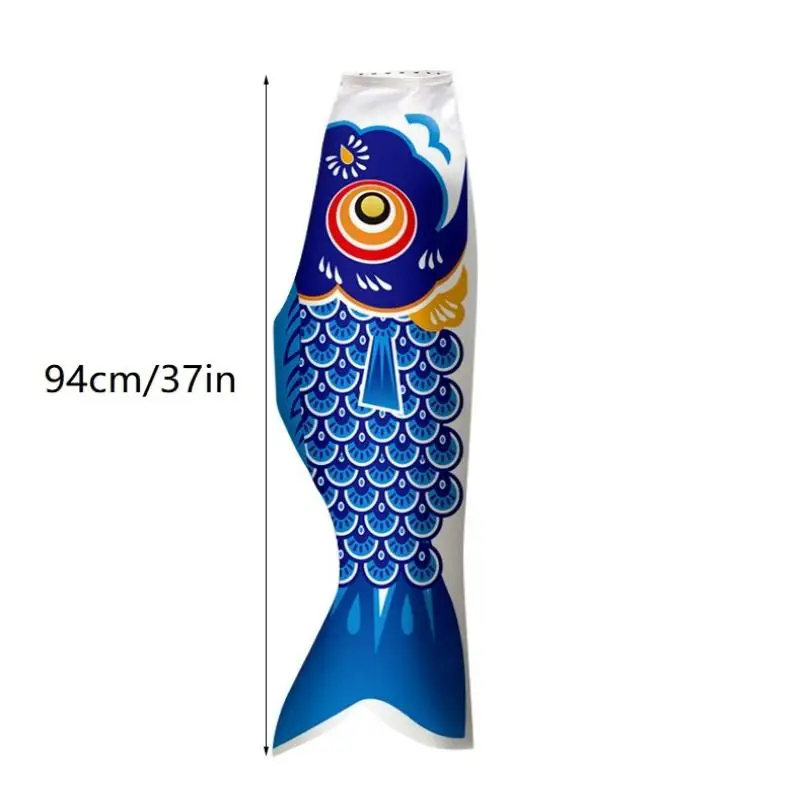 Colorful Japanese Style 40 70 94cm Windsock Carp Windsock Flag Mini Koinobori Gifts Fish Wind Streamer Home