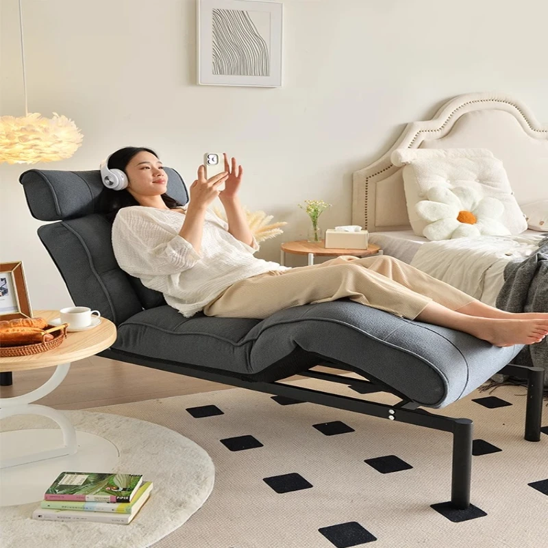 

Folding sofa bed princess reclining chair living room bedroom balcony reclining and sleeping dual-purpose creative single