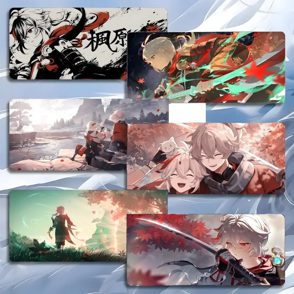 mouse-pad-grande-genshin-impact-kaedehara-kazuha-com-borda-costurada-e-espessura-reforcada-para-mesa-de-pc