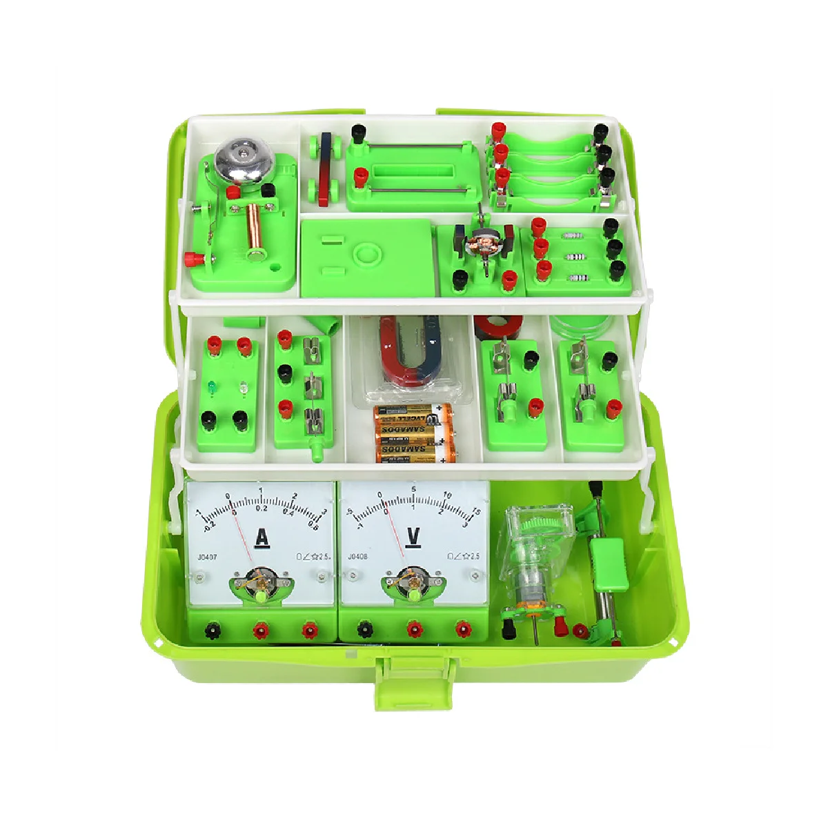 Physics Electricity Magnetism Experiment Kit, Circuit Learning Set, Science Education Lab Toy for Junior Senior High School