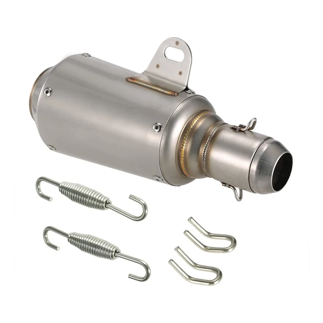 

51mm Universal Motorcycle ATV Frosting Stainless Steel Exhaust Pipe