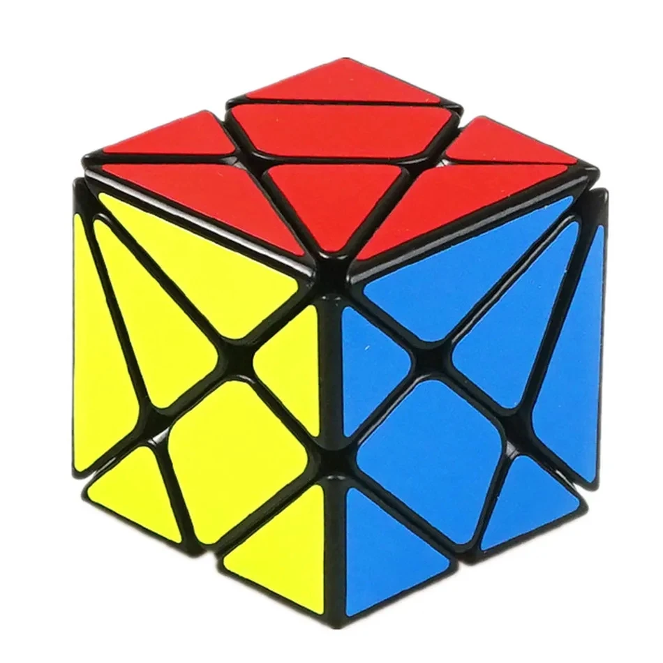 YongJun Axis/Windmill/Fisher Magic Cube Change Irregularly Speed Cube Sticker YJ 3x3 Puzzle Toy For Children Kids Cubo Magico