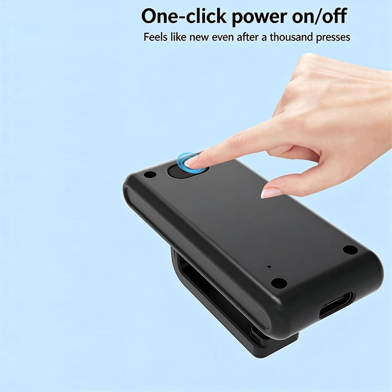 E Book Page Turner For Kindle Kobo Phone Tablet Button Wireless Remote Page Clicker Soft Anti Slip Portable Reading Accessories