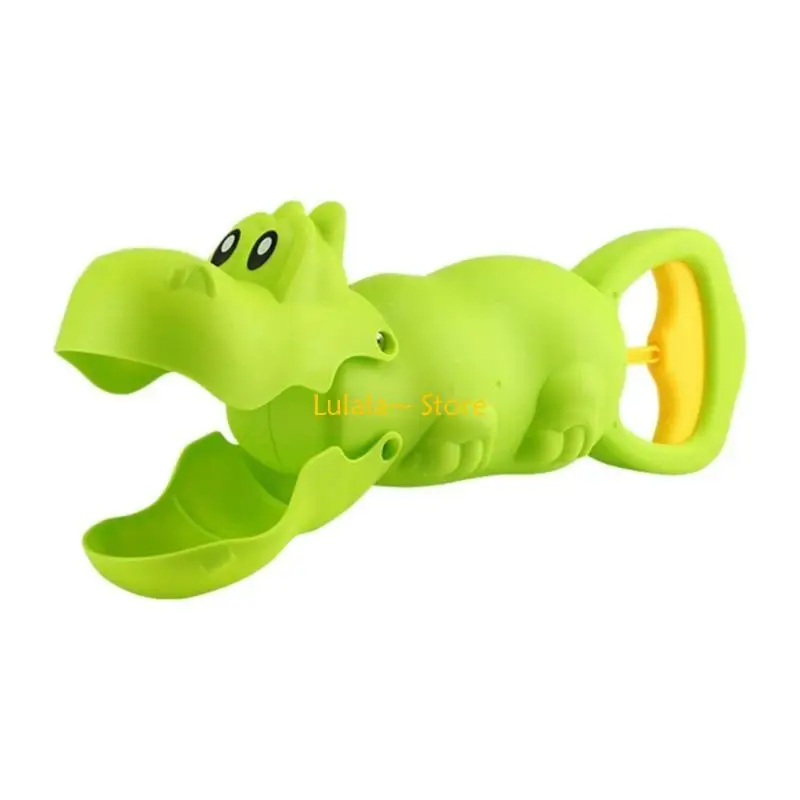 Y4QA Cartoon Beach Sand Clamp Toy Mechanical Claw Sand Play Toy Child Sand Playset