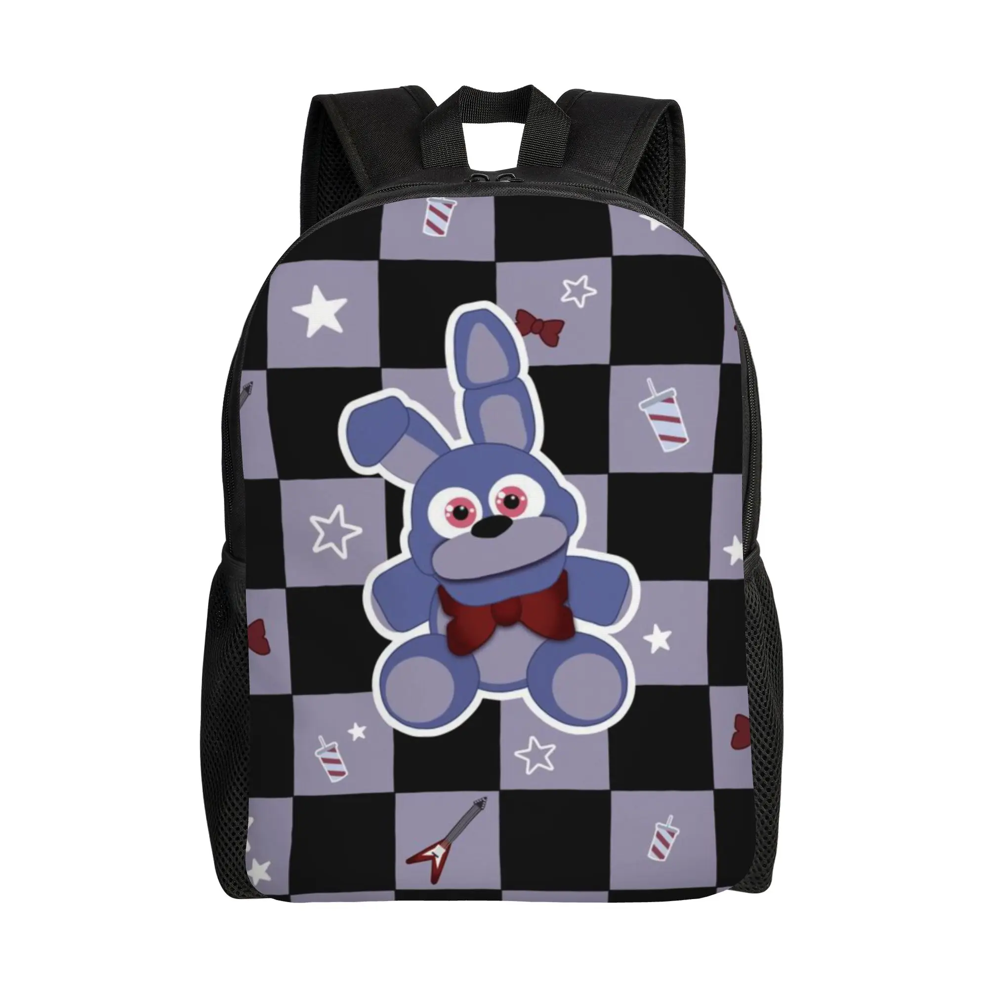 

Fnaf Freddys Horror Game Bonnie Kid Backpack for Kids Boys Girls Backpacks Cute Kindergarten Child Bookbag