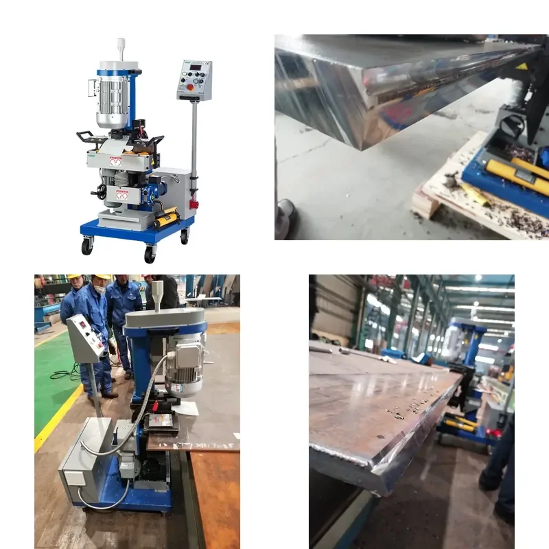 2026 CE V-Groove Plate Edge Preparation Bevel Milling Chamfering Machine GMMA-60L