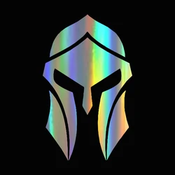 Spartan Helmet Car Sticker Personality Waterproof Decal Creative Refrigerator Laptop Windshield Car Accessories