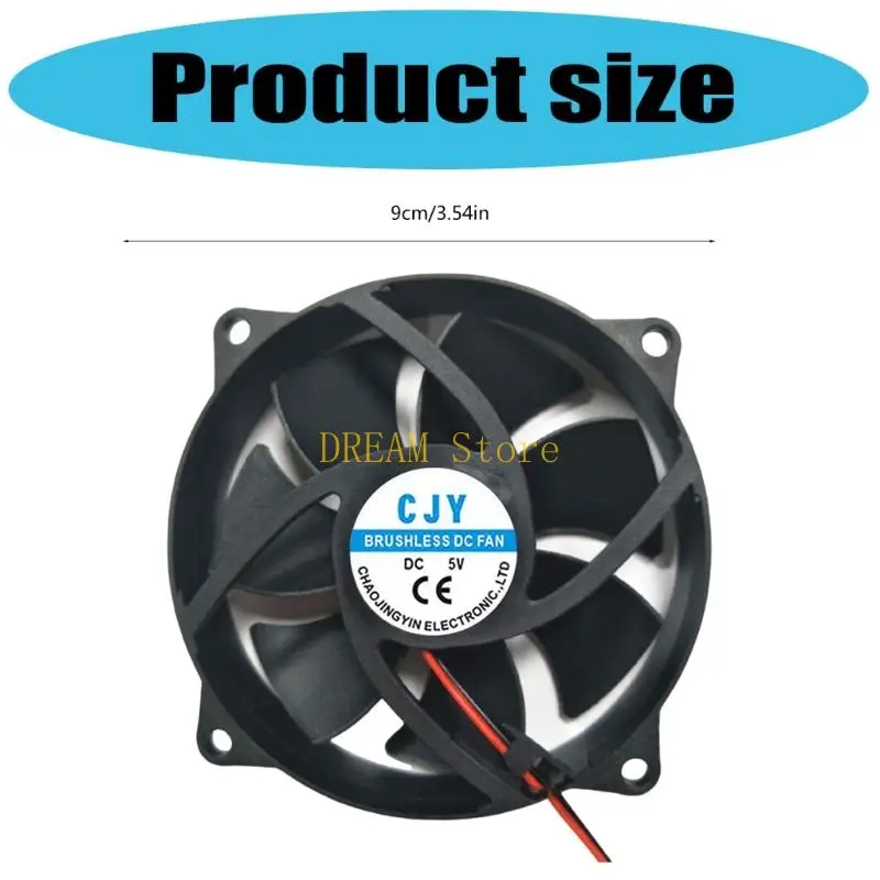 Ventilador silencioso para computador, ventilador silencioso para computador, capa gpu cpu, radiador resfriamento, melhor