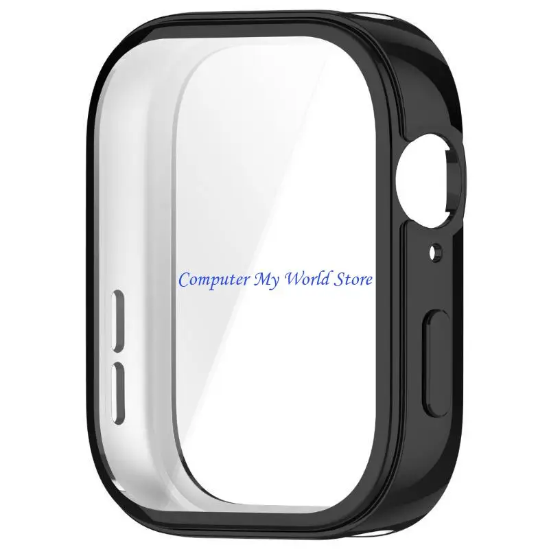 TPU COPER COPERTURA CASO ALLOGGIO SUCCHIO SCHOCHE per Watch Fit 3 Bumper Frame Case