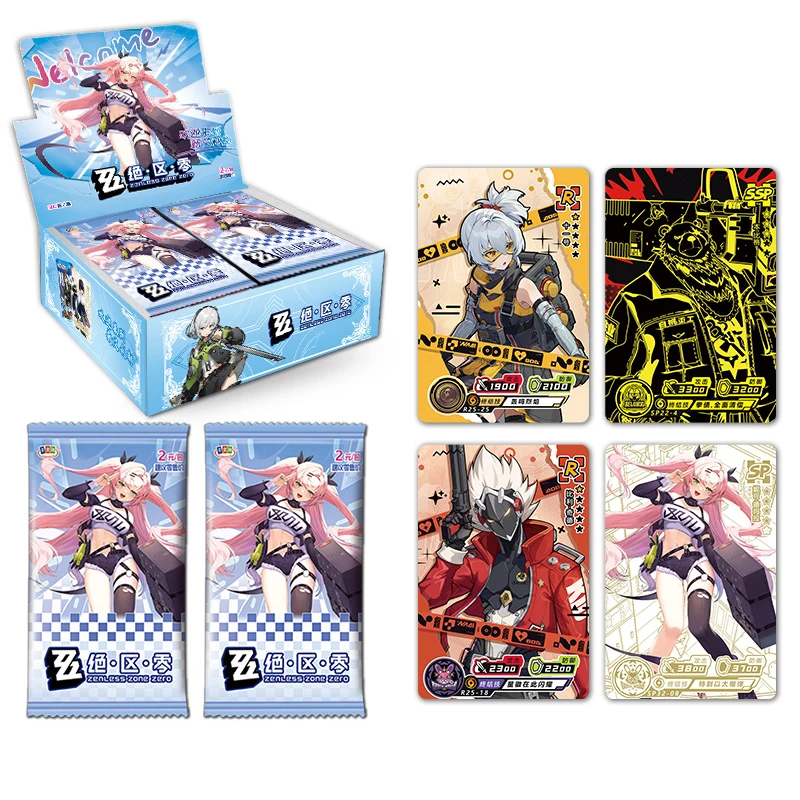 NEW Zenless Zone Zero EVENT 1st Deluxe Edition Booster Pack Collection Trading Card Premium Box Sealed Gift 30/150 Pcs Packs
