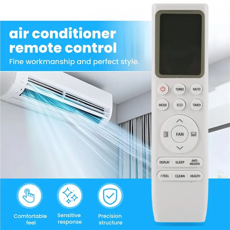 A53M-Replace Air Conditioner Remote Control For POYAL OFAAH Air Conditioner Remote Control