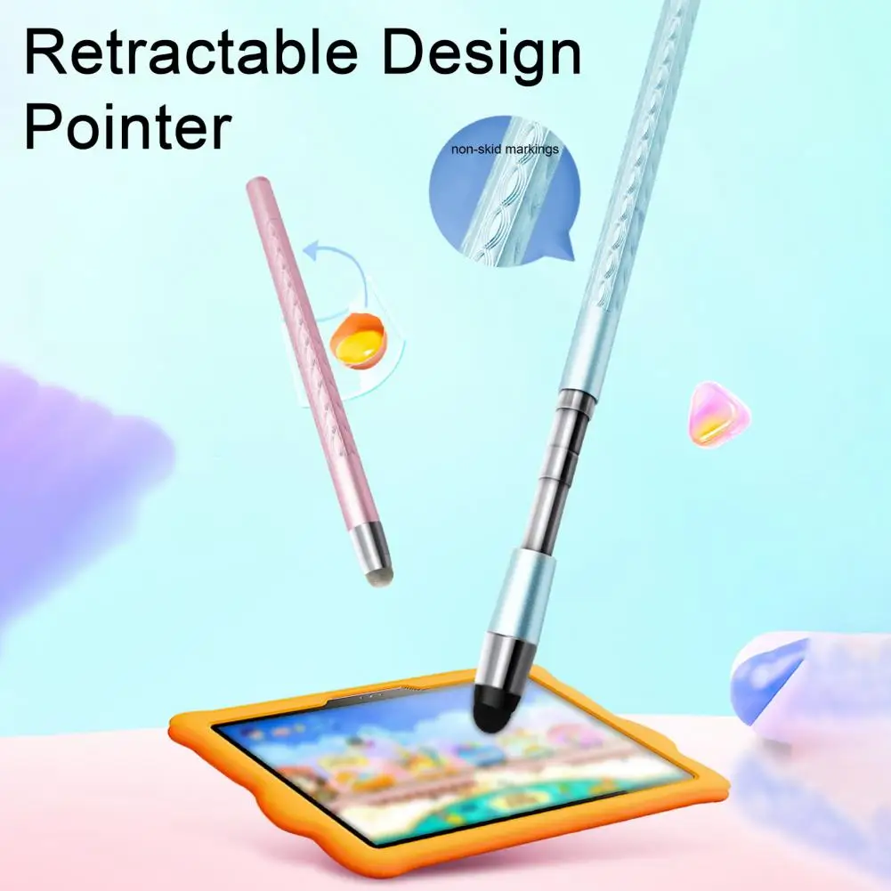 การเรียนรู้เครื่อง Pointer แบบพกพา Telescopic Pointers สําหรับเด็ก Eye Learning Universal Handheld Presenter Sticks