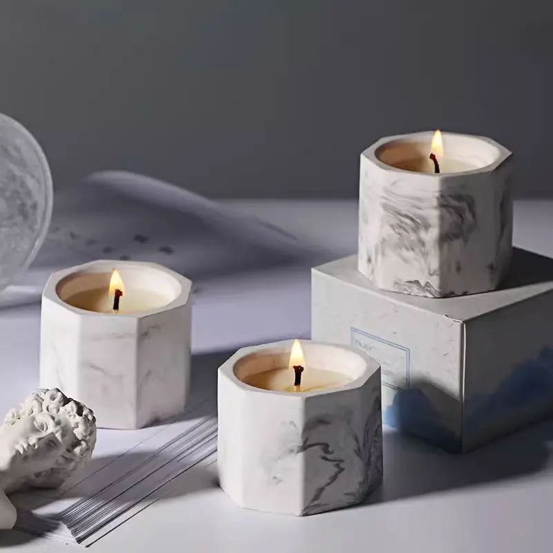 Hot-selling gardenia candle, long-lasting home fragrance, bedroom birthday wedding gift decoration candle.