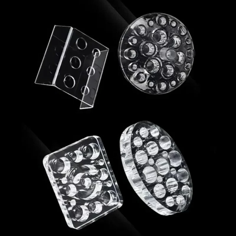 

1pcs Acrylic Tattoo Ink Cup Stand Holder Permanent Makeup Microblading Eyebrow Pigment Holder Container Pigment Caps Tattoo Tool