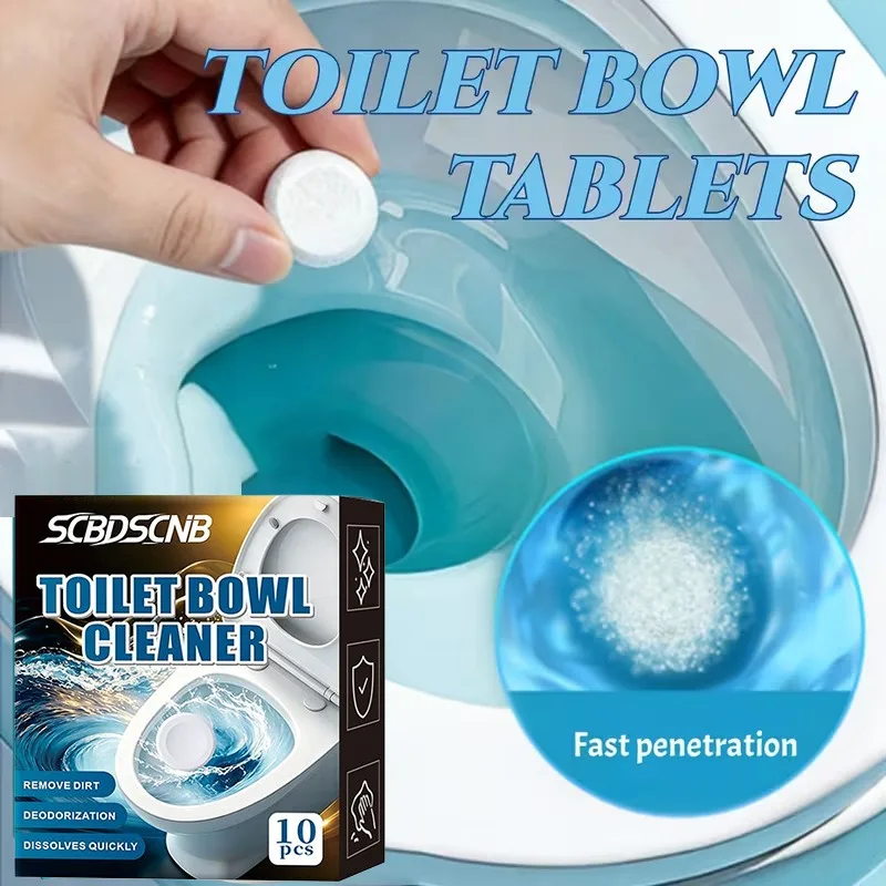 Home Toilet Cleaning and Maintenance Effervescent Tablets, Stain Decomposition, Odor Removal, and Purification,Cleaning Products