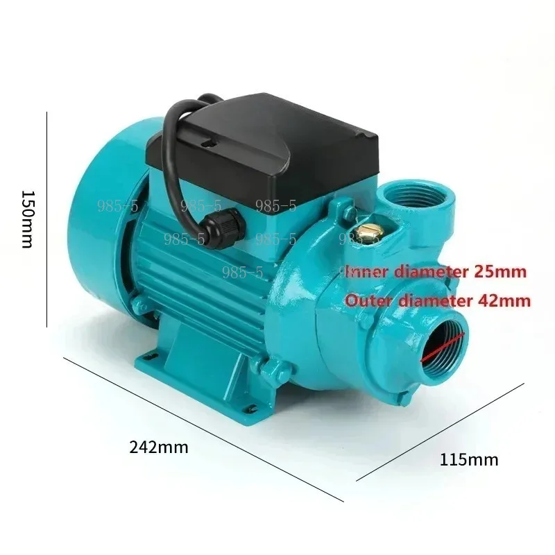 QB60 Self-Priming Water Pump DC12V 24V 48V Brushed Motor High Lift Solar Booster Pump