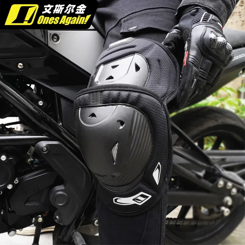 Knee Protector Motorcycle Riding Protection Street Motocross BMX MTB Ventilate Elbow Pads Summer Offroad Motobiker Leg Cove Gear image 4