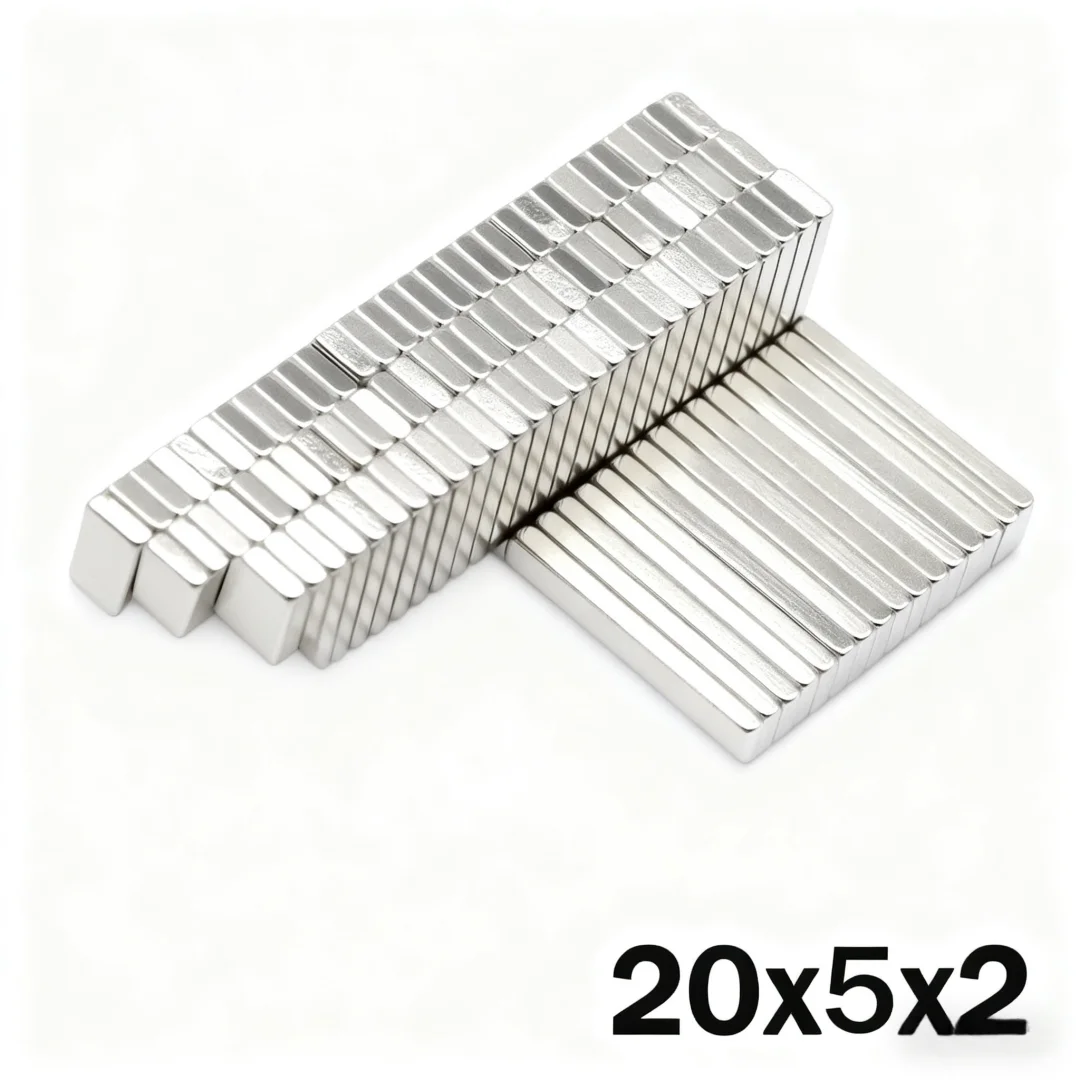 20x5x2mm Block imanes Refrigerator magnets for DIY Office Whiteboard Workshop