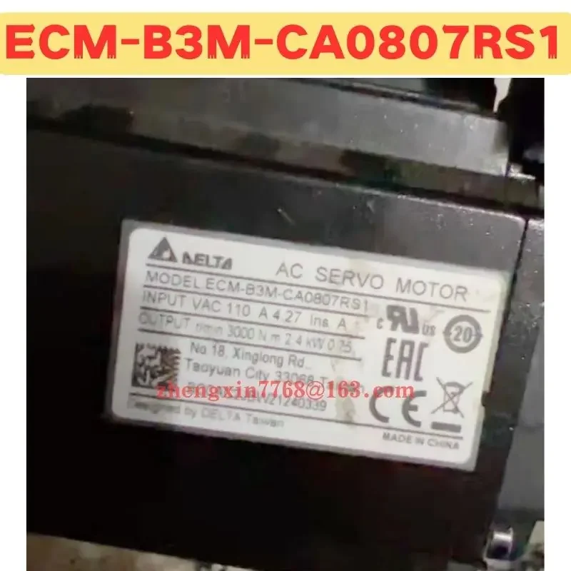 Função normal usada do servo motor ECM-B3M-CA0807RS1 ECM B3M CA0807RS1 testado OK