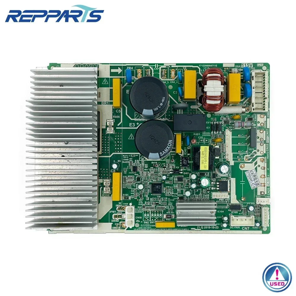 US-KFR-35W/BP3N1-(RX24Tmini+IKCM15L60GD+A6061).D.13.WP2-1 PCB 17122000047115   Плата управления для кондиционера Midea