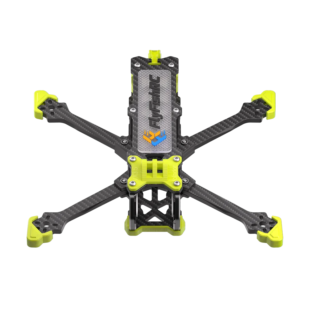 FlyFishRC Volador VX3 VX3.5 Kit de marco estilo libre de 3 pulgadas y 3,5 pulgadas compatible con la unidad de aire DJI O3 para FPV