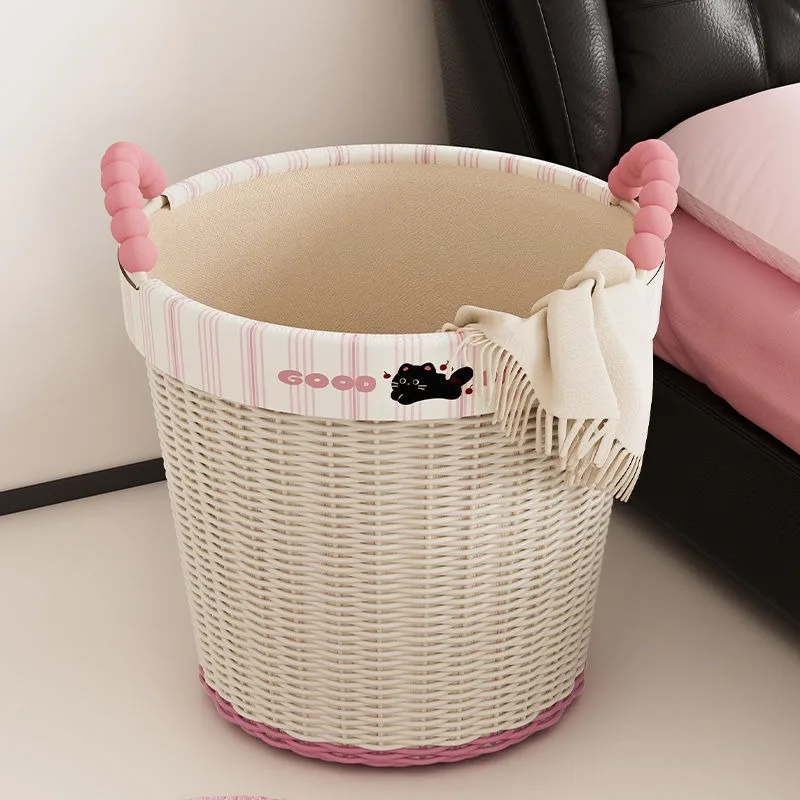 For Dopamine Laundry Basket, Dirty Clothes Storage Basket, Large-capacity Household Laundry Basket, Bathroom Laundry Essential