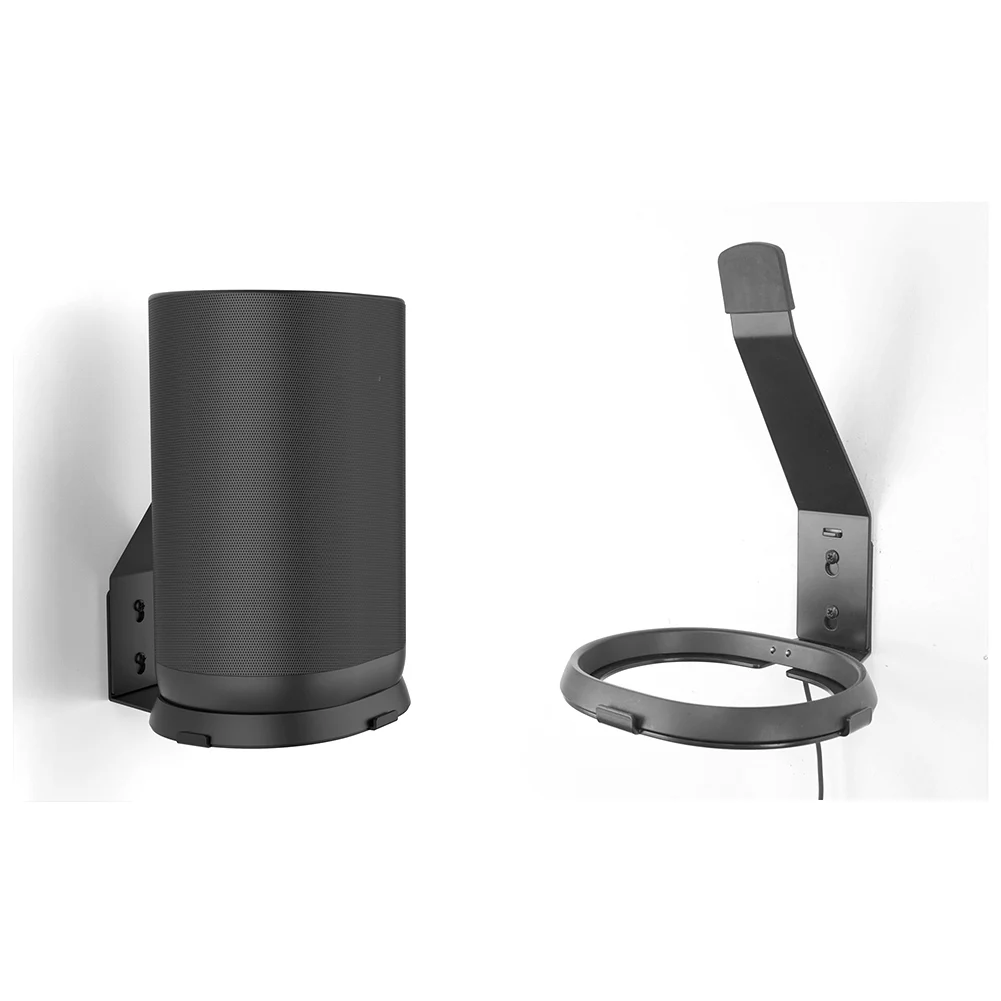 Speaker Wall Mount Holder Metal Fixed Bracket Base For Sonos Move2/move1 Speakers Space-Saving Storage Stand Accessories
