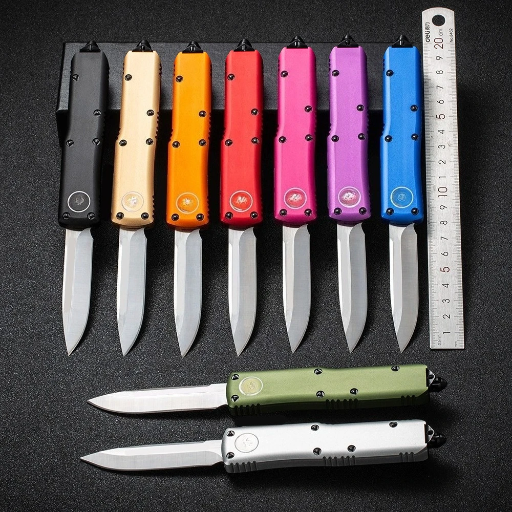 

New pocket UTX series 85 knife D2 blade aviation aluminum handle outdoor camping hunting EDC multi-function tool