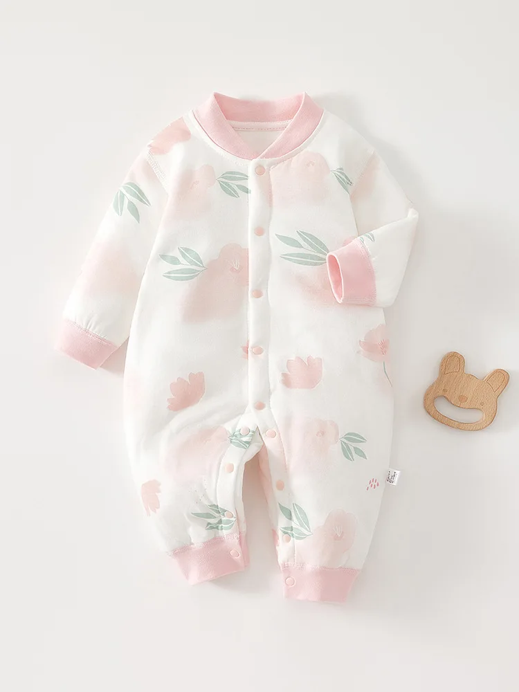 thickened-winter-baby-romper-suit-pure-cotton-warmth-clothes-for-3-24-months-old-babies-machine-washable-anti-static-windproof