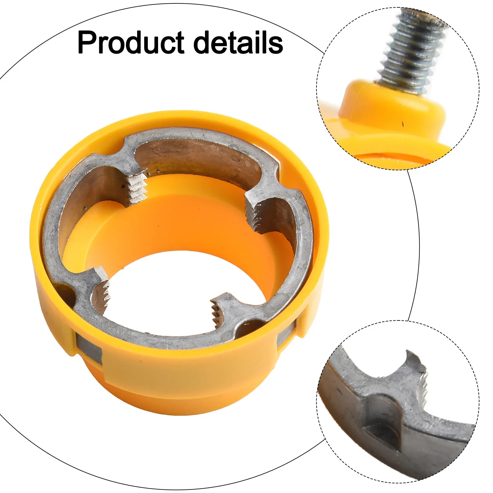 

Electric Drill Threader PVC Pipe Threader Kit Compatible With PVC Pipes PVC Pipe Threading Tool Kit Home Improvement