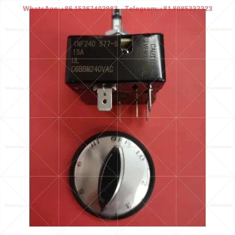 INF240577-S INF-240-577 Temperature Control Thermostat Switch, Dedicated Replacement Part For Shoe Making Equipment