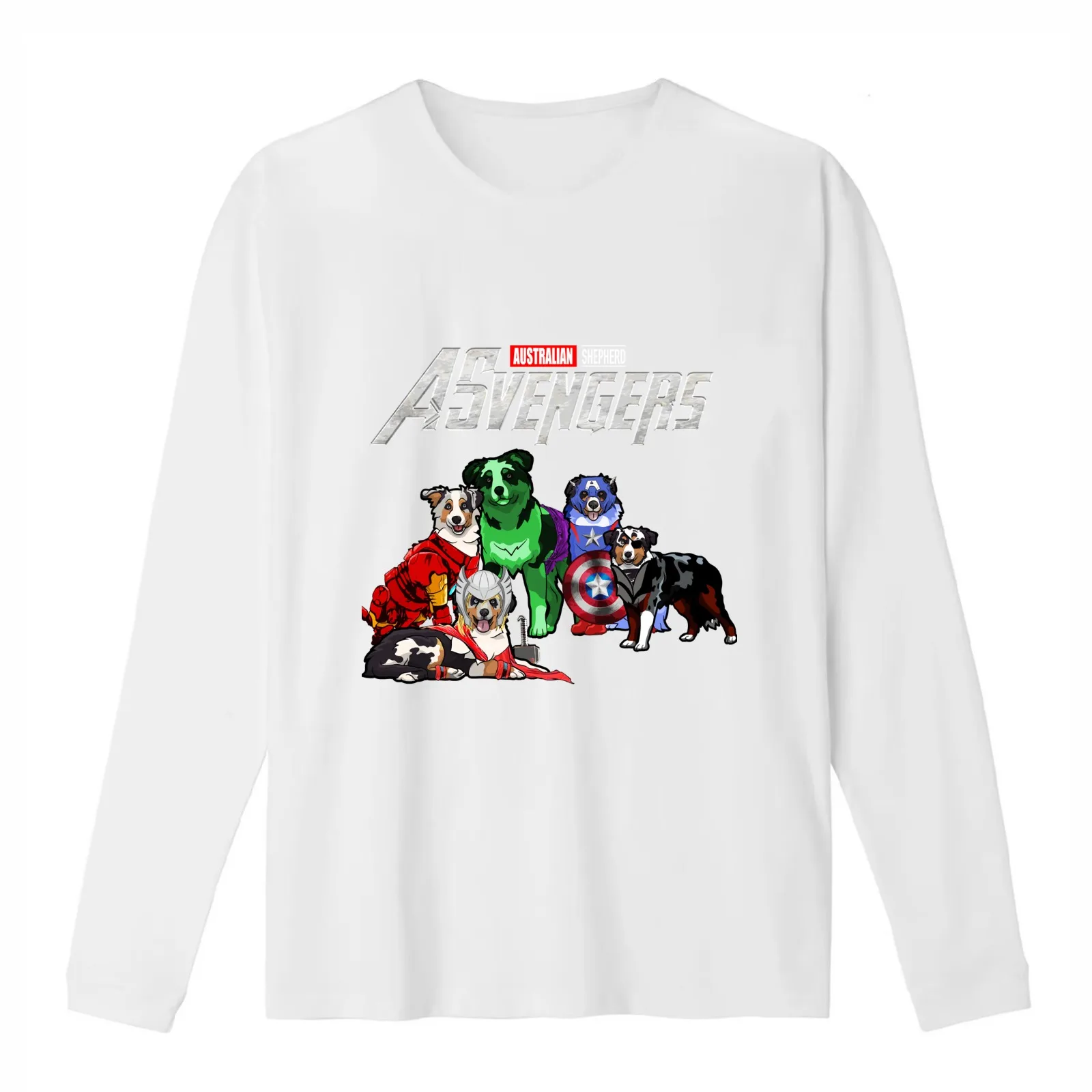 Australian Berger Assemble ASVENGERS Assemble T-Shirt Summer Casual Cotton Tee Oversized Streetwear Tops Unisex Men Women