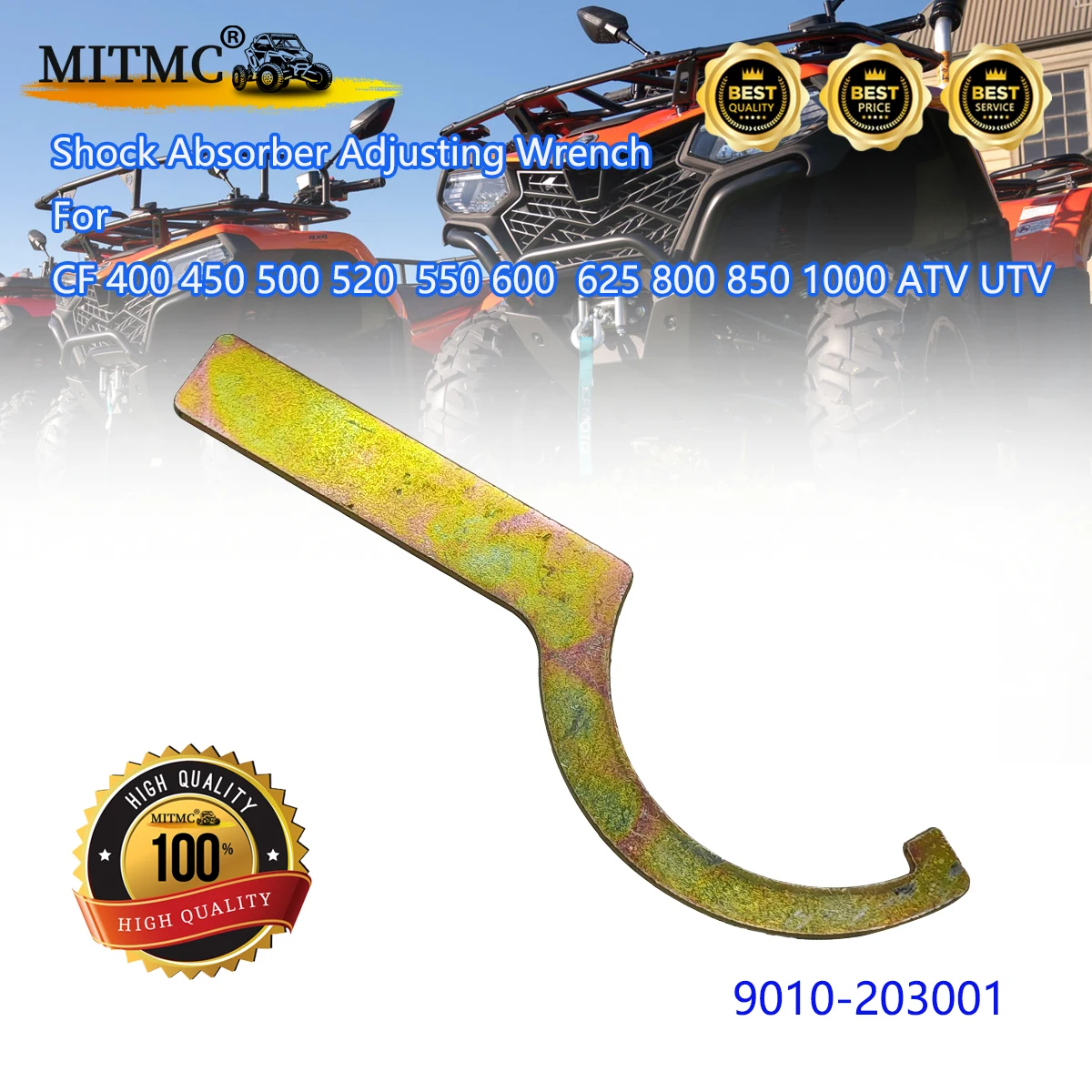 

Shock Absorber Adjusting Wrench For CF 400 450 500 520 500HO 550 600 CF196 625 Touring 800 800XC 850 1000 ATV UTV 9010-203001
