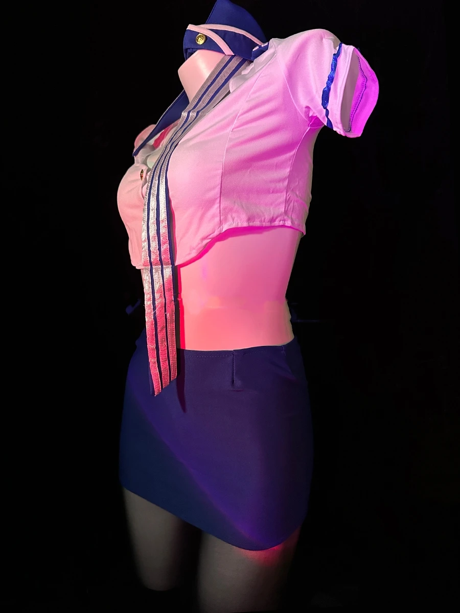 ชุดชั้นในเซ็กซี่สำหรับผู้หญิง4ชิ้นสำหรับใส่ในเที่ยวบินไปคลับชุดสำหรับใส่เล่นบทโป๊สุดสยิวขนาดพลัสไซส์