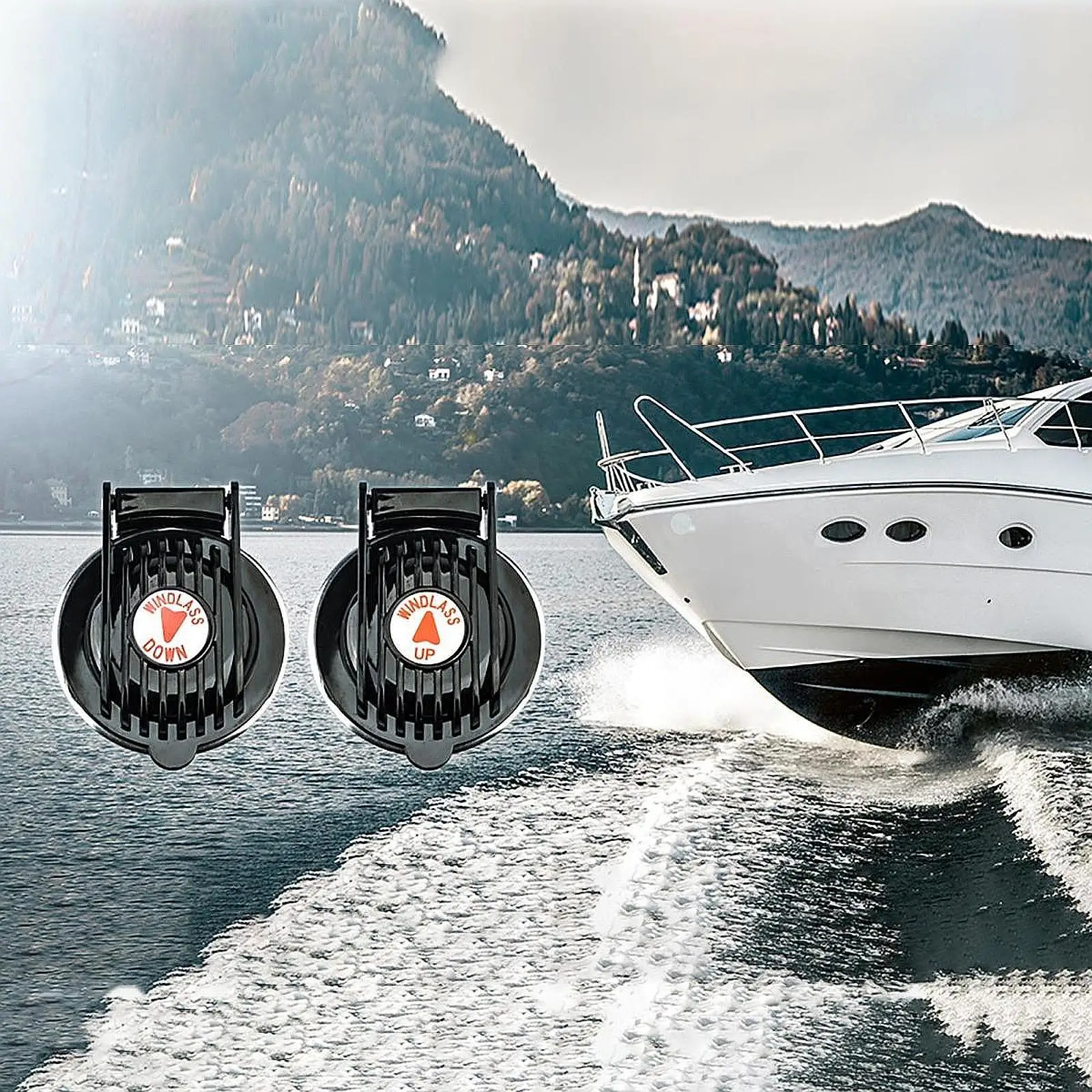 

Boat Windlass Winch Foot Switch Winch Switch Portable Compact Convenient