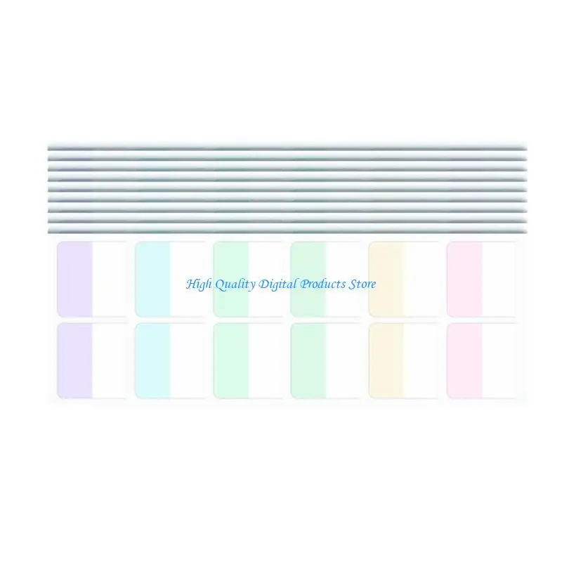 

U2JE 10 Pcs Page Markers Sticky Index Tabs Multifunctional Reading Tabs Sticky Notes