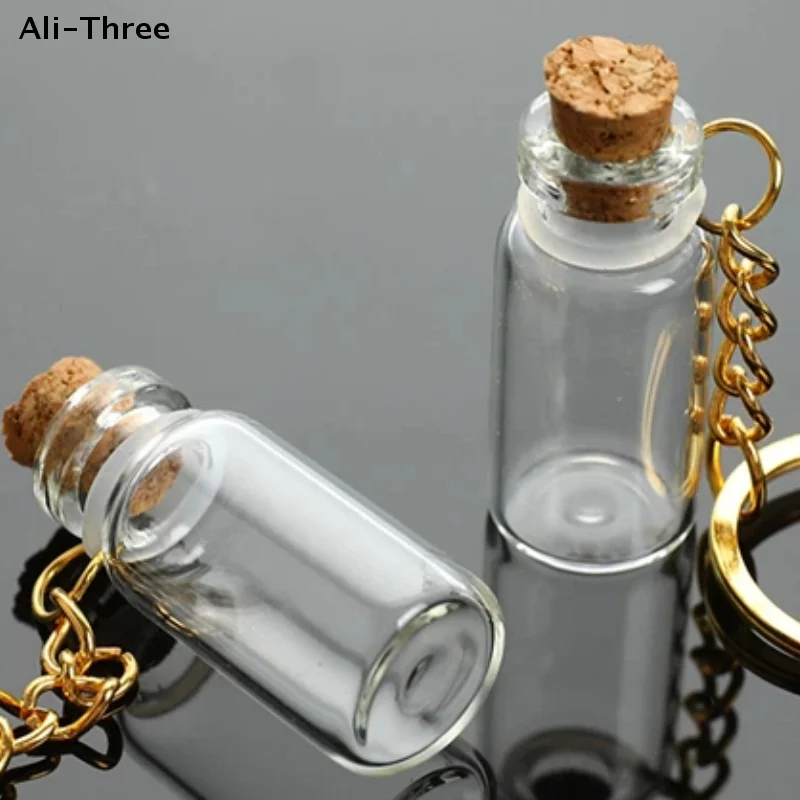 5Pcs Mini Glass Bot…