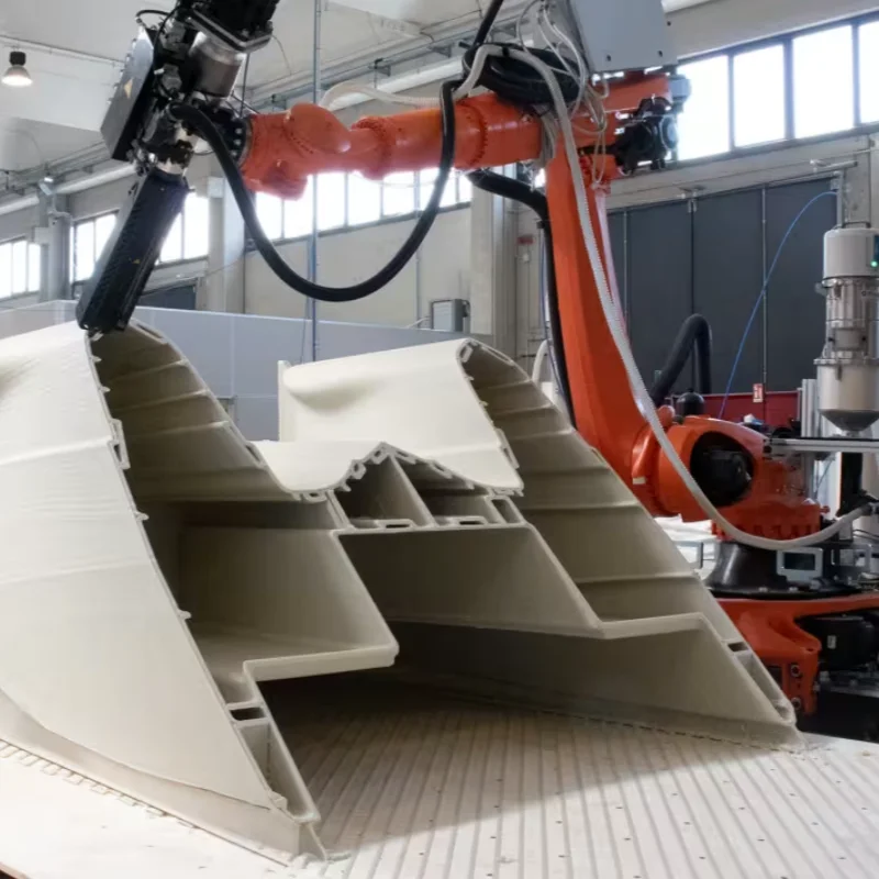 Automated Industrial 3D Printing Robot Kuka Kr210 Robot Arm 3D Printers Eco-friendly 3D Printing Manipulator For Construction