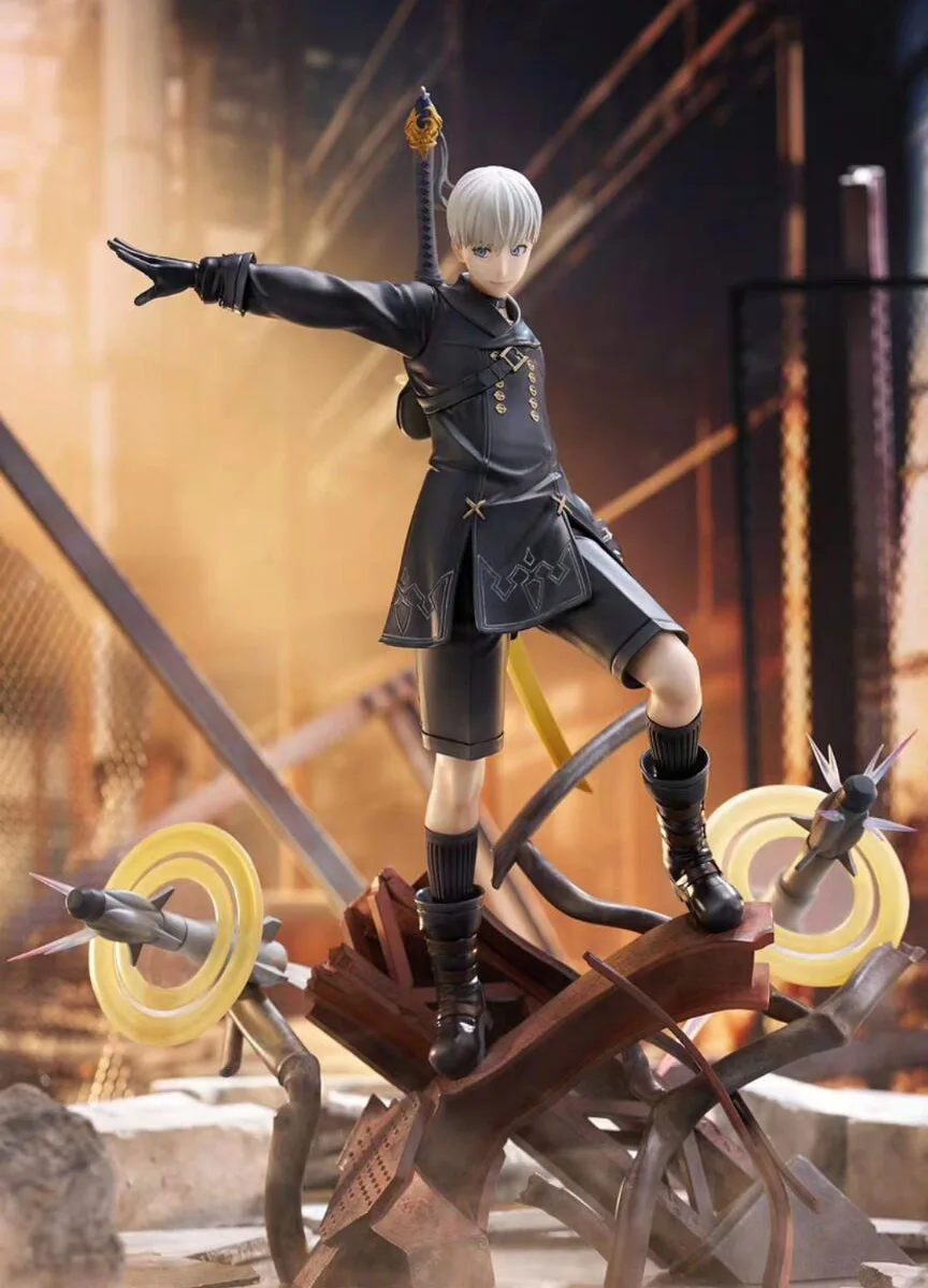 

31cm In stock lowest price 2025 Japanese original anime figure 9S action figure collectible model toys for boys