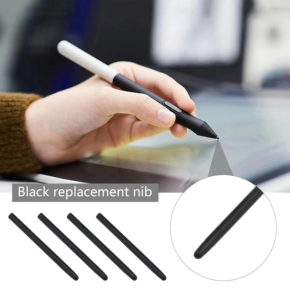 

10 Pack Standard Replacement Nibs for Wacom BAMBOO and for INTUOS SERIES Compatible for Xencelabs Pen Tablet Bundle