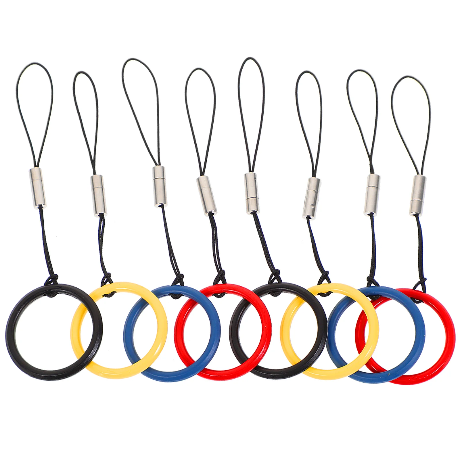 

8 Pcs Lanyard for Straps -lost Keychain Multifunction Hanging Rope Finger Ring