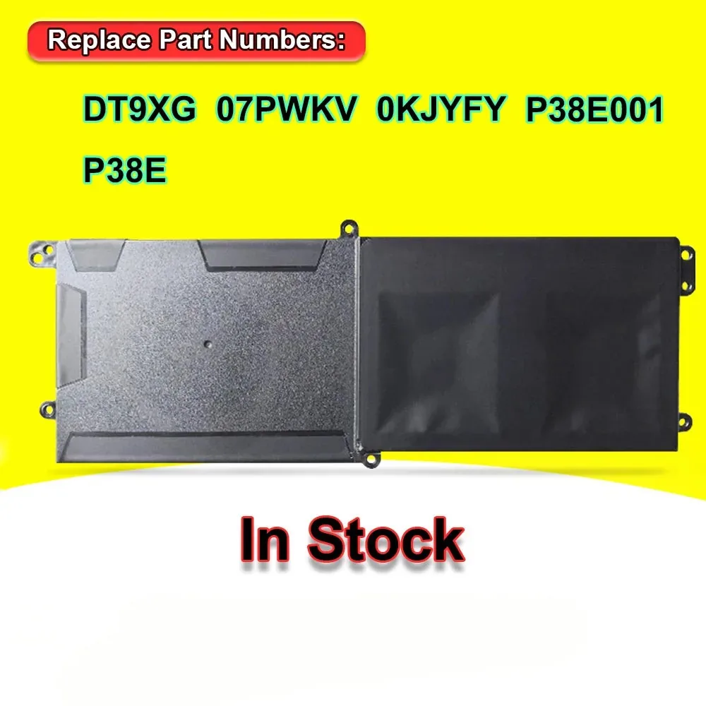 Laptop Battery 11.4V 90Wh DT9XG For Dell For Alienware Area-51M R1 R2 D1733B D1733PB D1735DB D1746B D1766B P38E P38E001 7PWKV