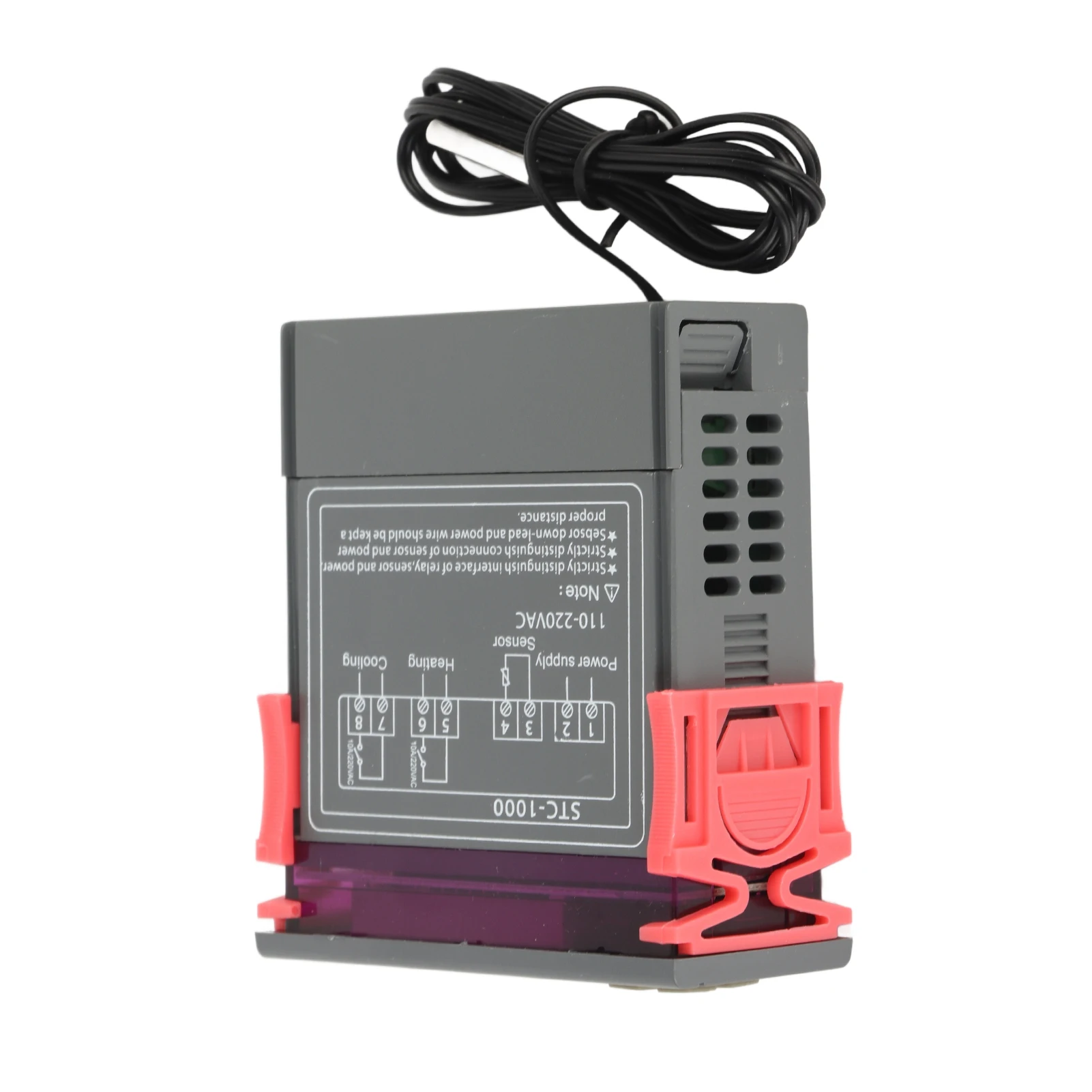 

Digital Temperature Controller Temp Sensor Electric Thermostat Control 110‑220V Temperature Controller Thermostat Controller