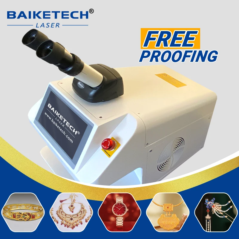 Industrial Grade Laser Spot Welder Built‑in Cooling System Long Service Life For Jewelry Factory Mass‑Production