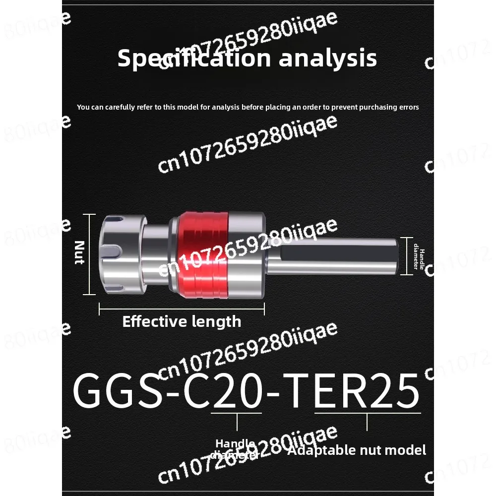 lathe tapping tool holder flexible extension floating anti tooth disorder anti breakage tap chuck fixture thread tapping