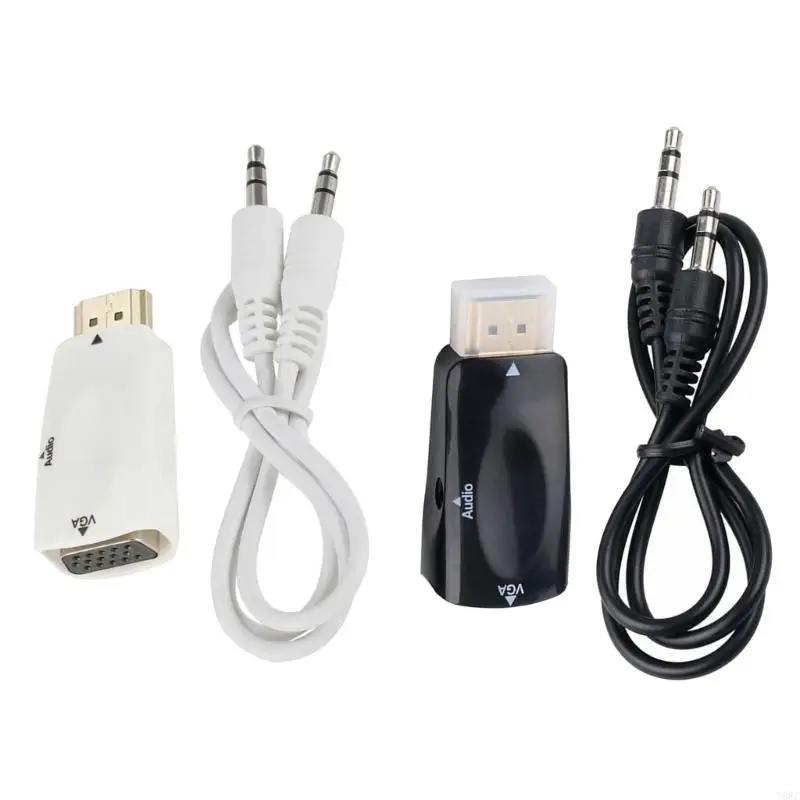 T8WC Active HDTV to VGA Converter Male To Famale Adapter for Multiple Devices